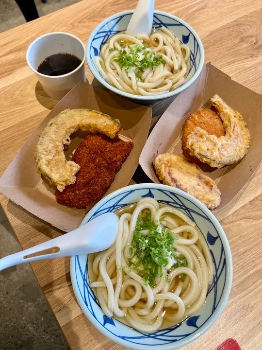 사우스센터에 마루가메 우동 생긴 거 아세요? 튀김 골라 담는 재미 첨부 사진 1